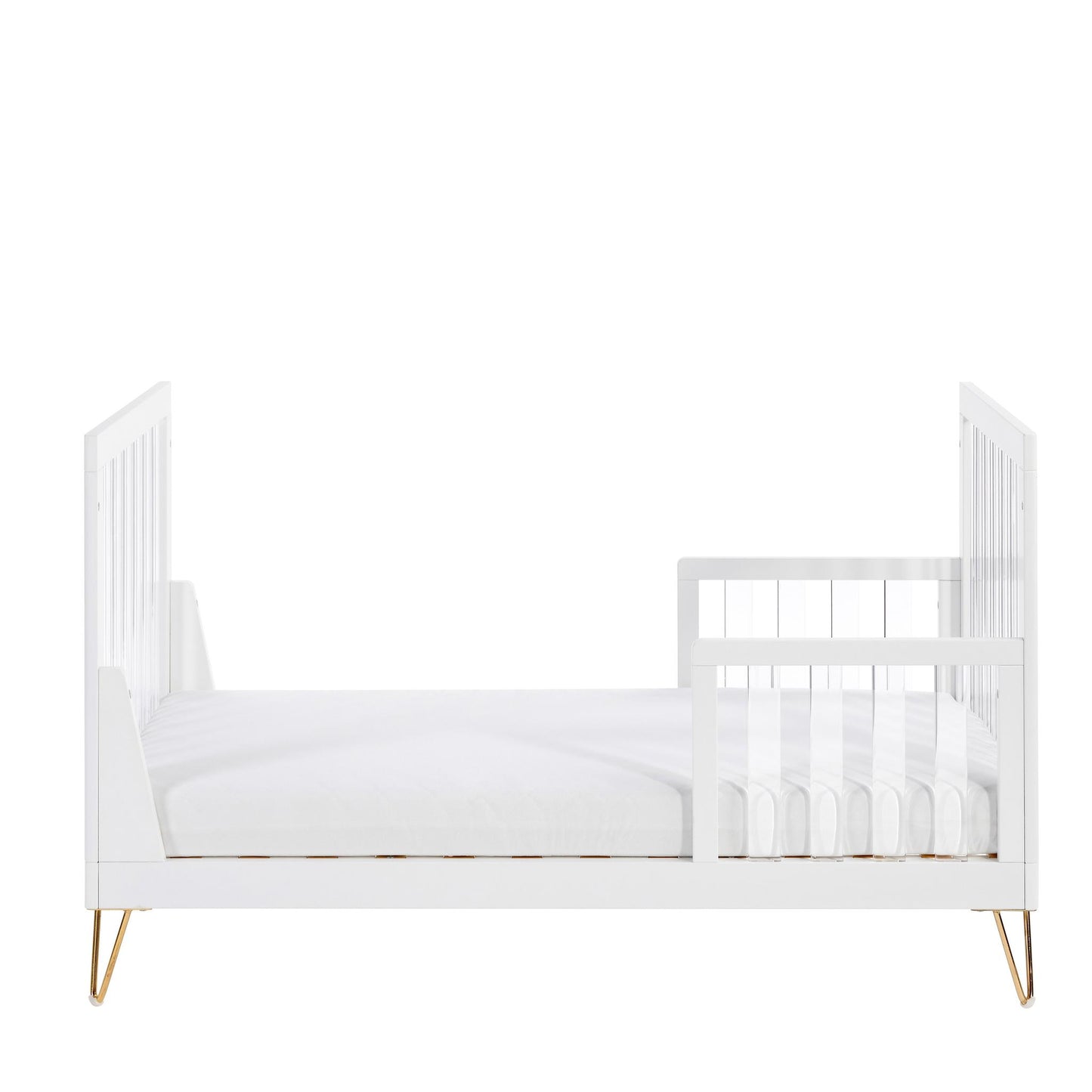 Babymore Kimi Acrylic Cot Bed-Dreamy Nursery