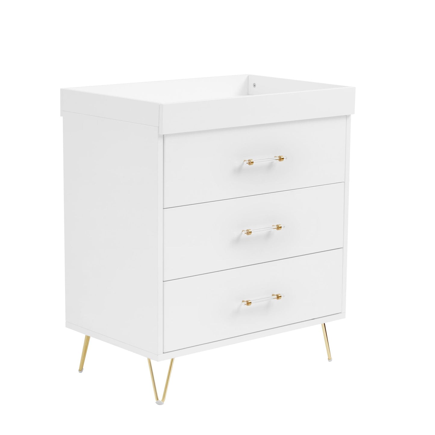 Babymore Kimi Nursery Chest Changer - Acrylic-Dreamy Nursery