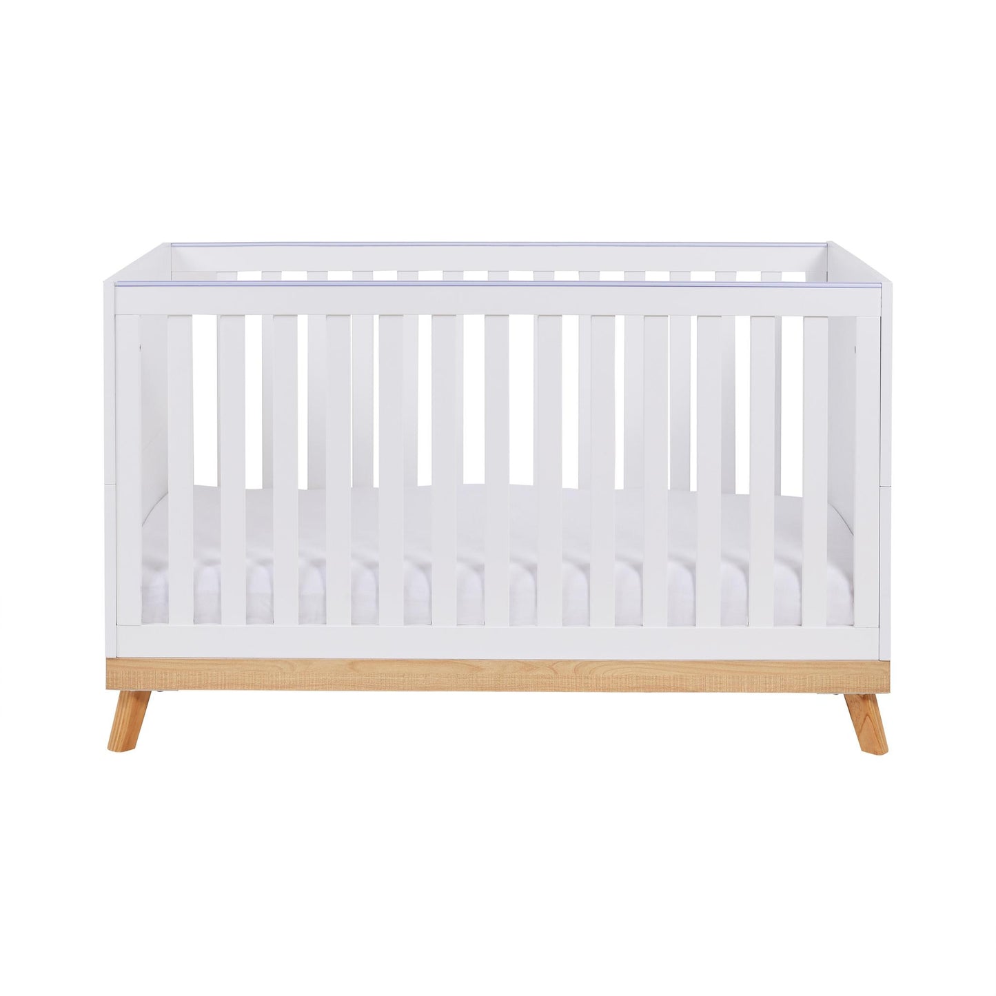 Babymore Mona Cot Bed – White-Dreamy Nursery