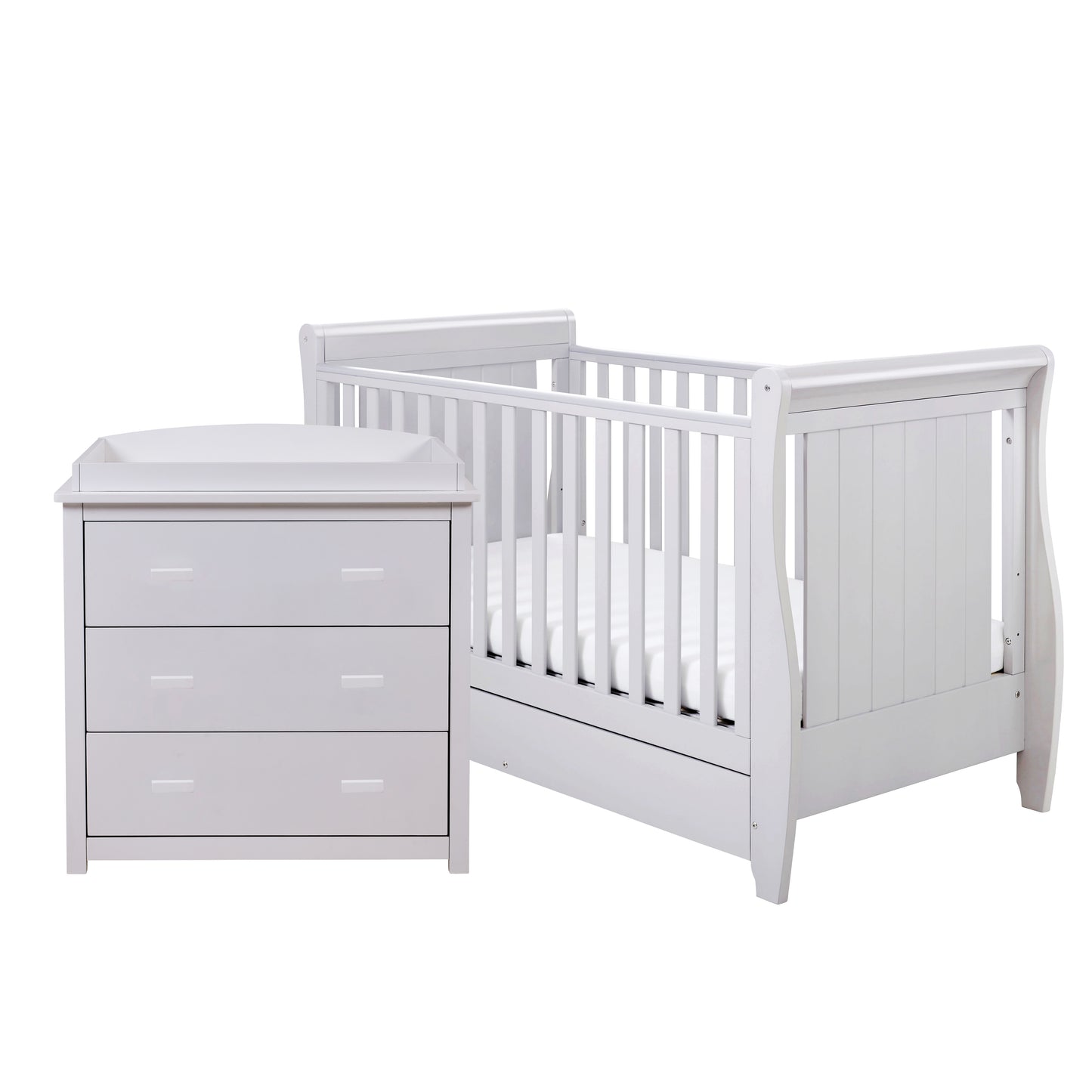 Babymore Stella 2 Piece Nursery Room Set - Grey-Dreamy Nursery