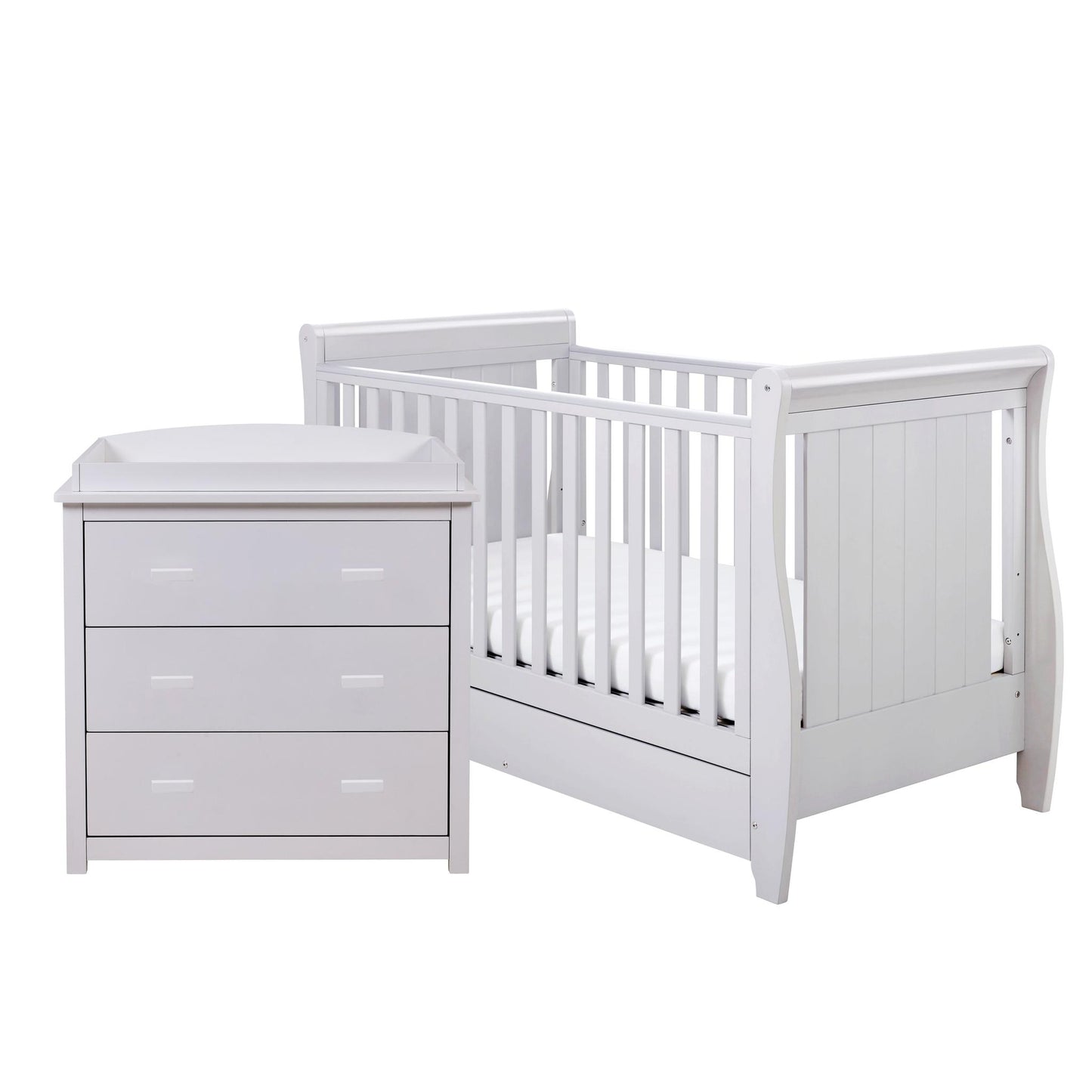Babymore Stella 2 Piece Nursery Room Set - Grey-Dreamy Nursery