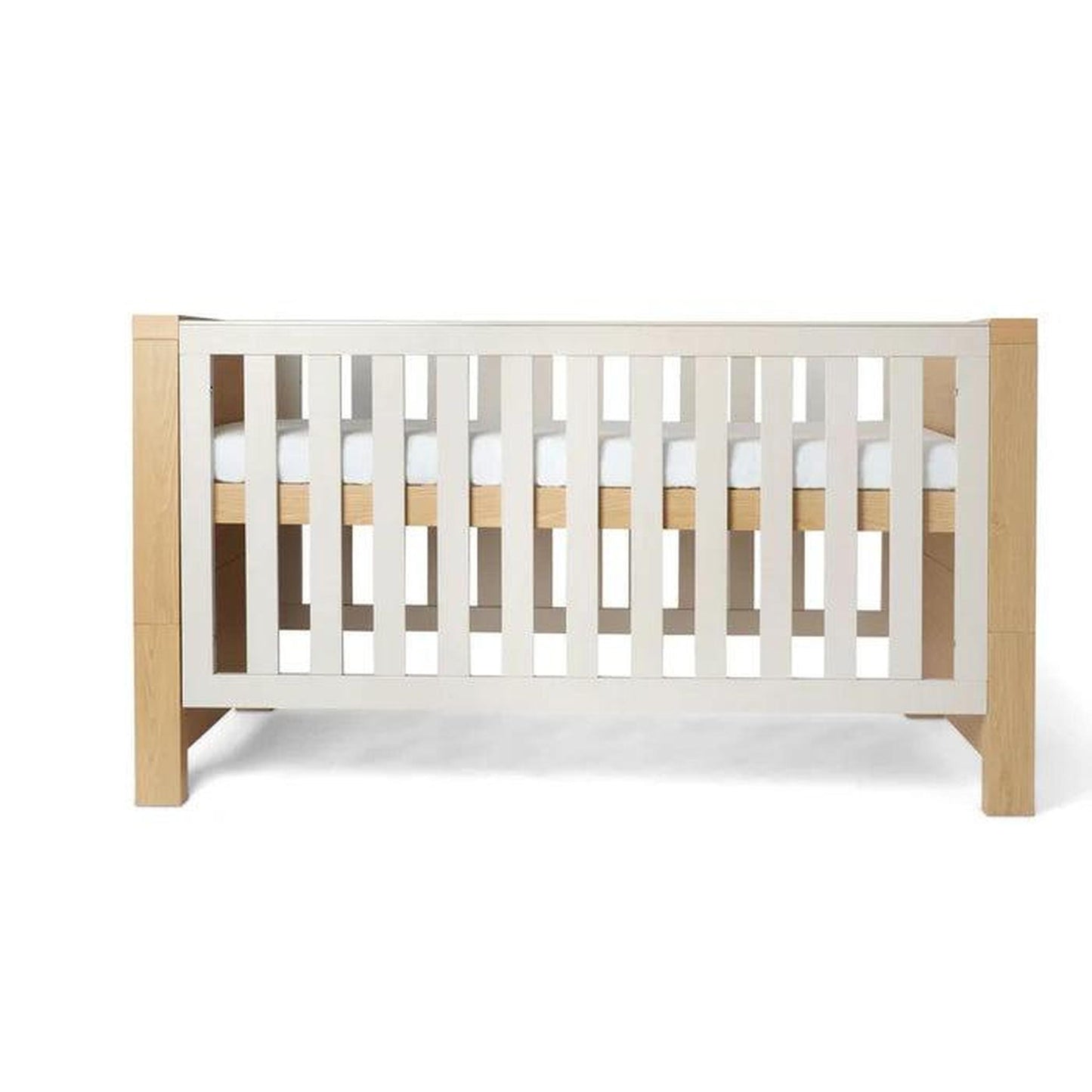 Clair De Lune Juni Cot Bed & Drawer - Natural & Cashmere-Dreamy Nursery
