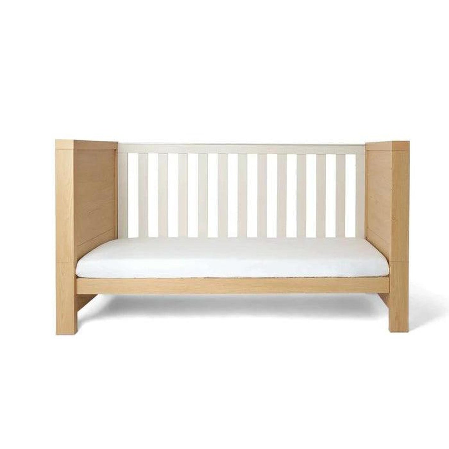 Clair De Lune Juni Cot Bed & Drawer - Natural & Cashmere-Dreamy Nursery
