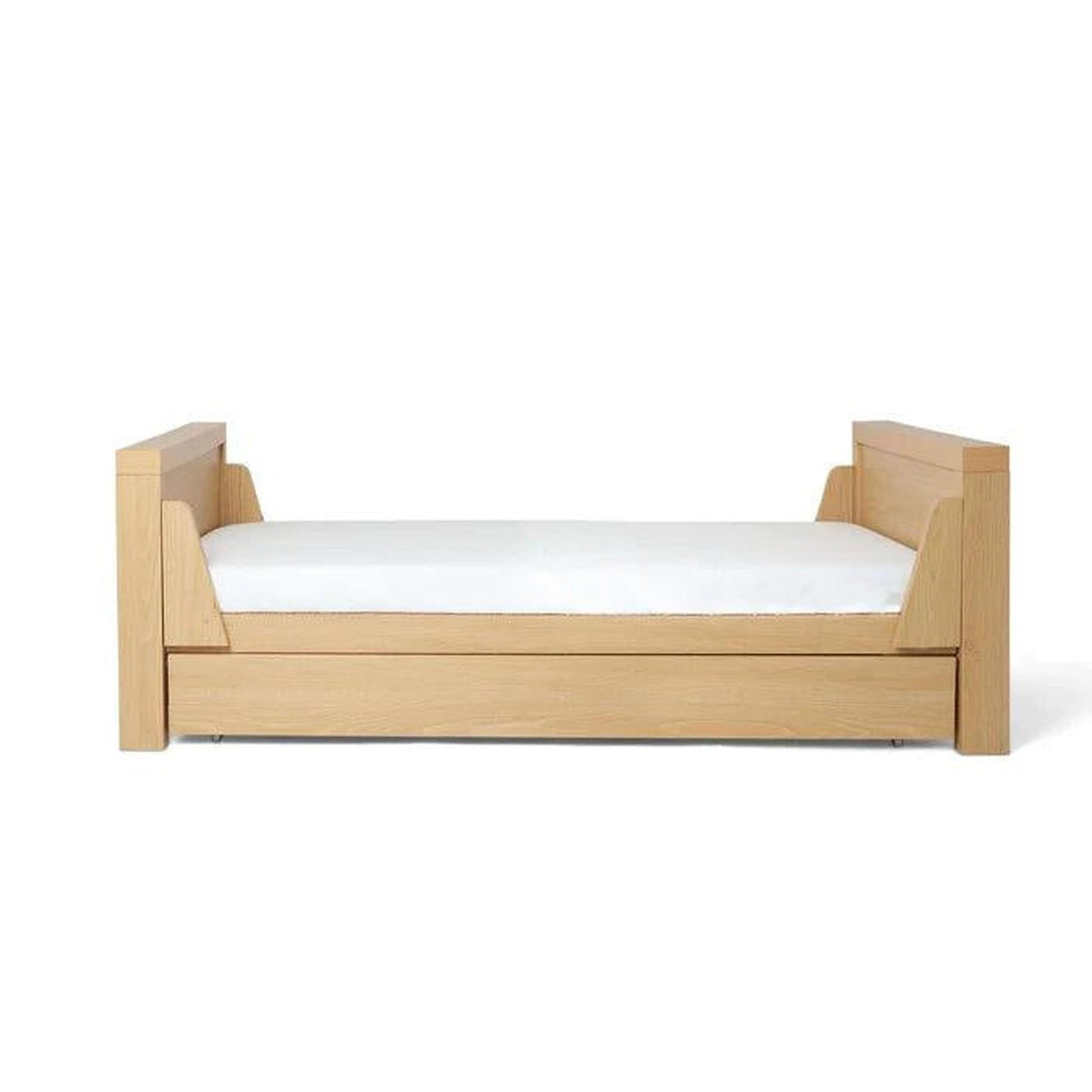 Clair De Lune Juni Cot Bed & Drawer - Natural & Cashmere-Dreamy Nursery
