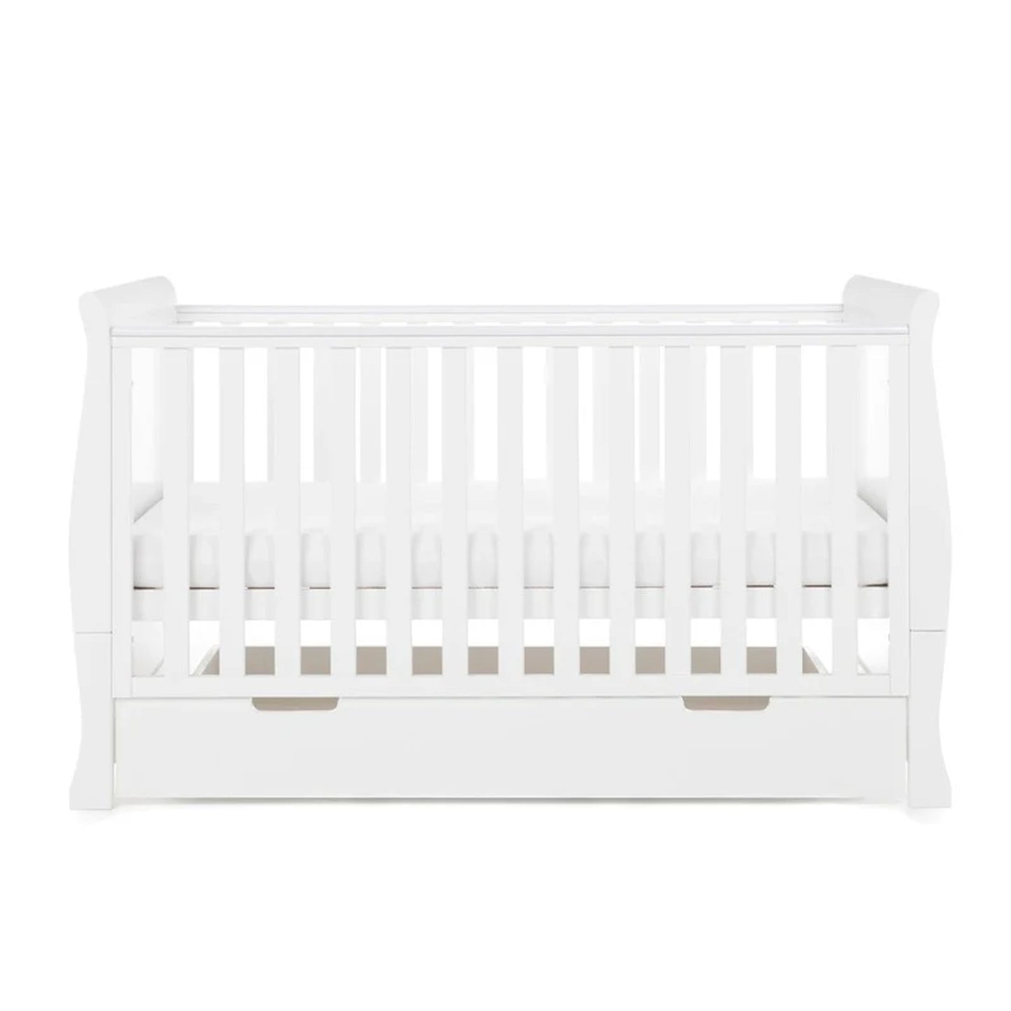 Obaby Stamford Classic Cot Bed - White