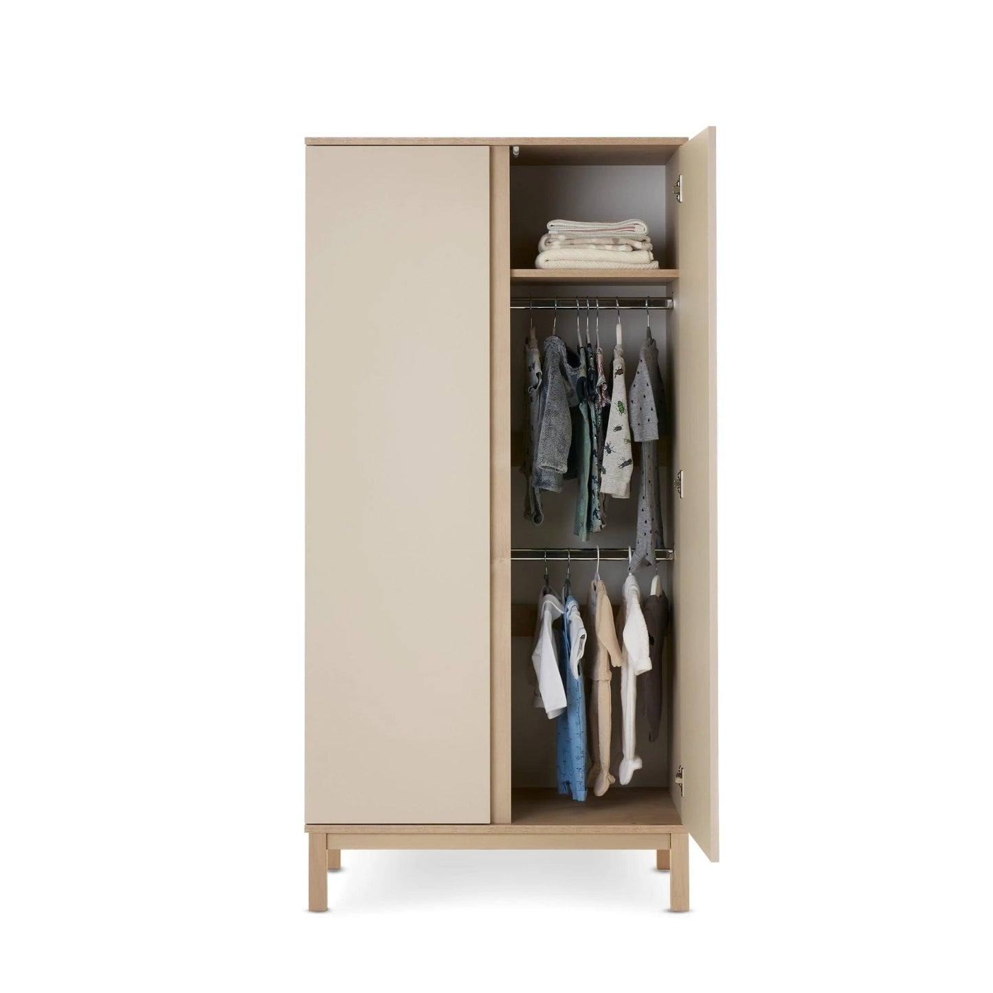 Obaby Astrid Double Wardrobe - Satin-Dreamy Nursery