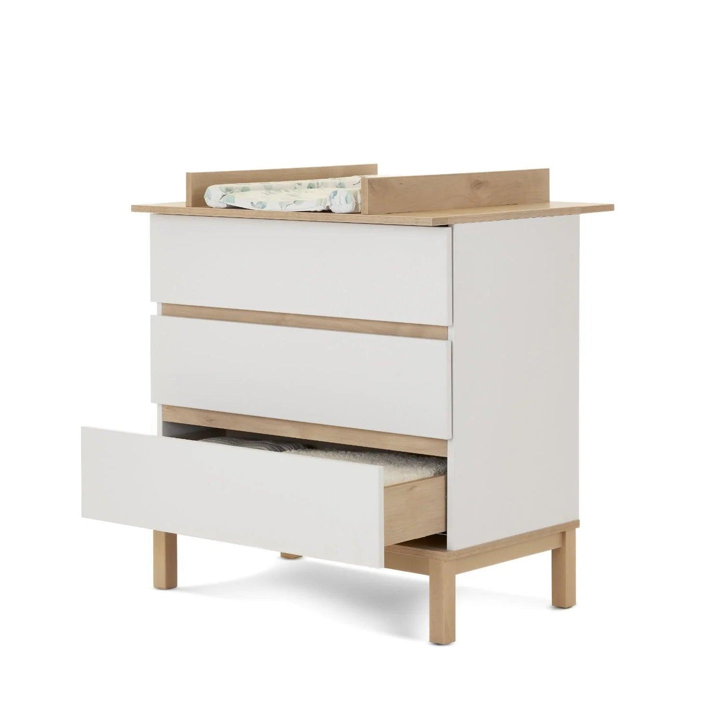 Obaby Astrid Mini 2 Piece Room Set - White-Dreamy Nursery