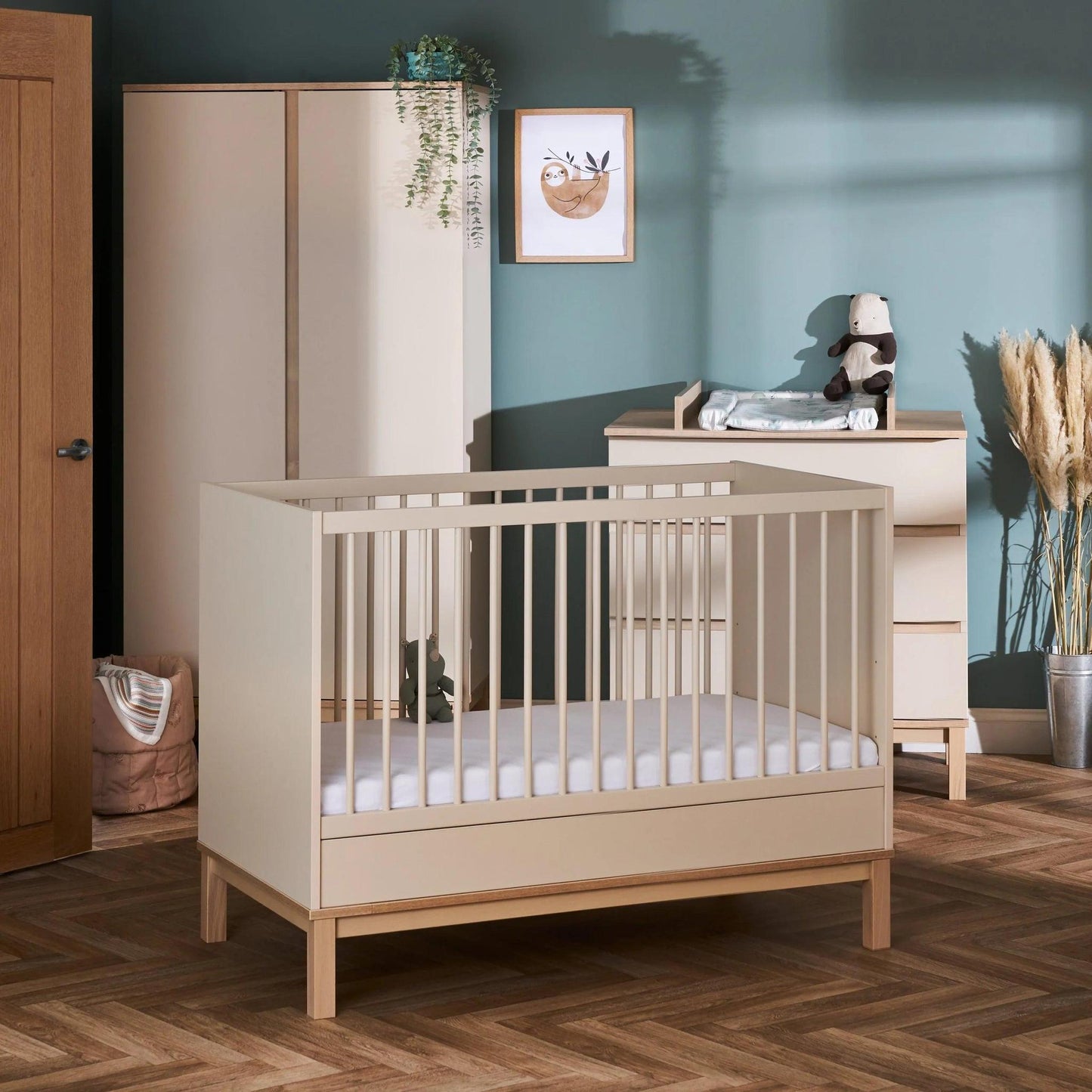 Obaby Astrid Mini 3 Piece Room Set - Satin-Dreamy Nursery