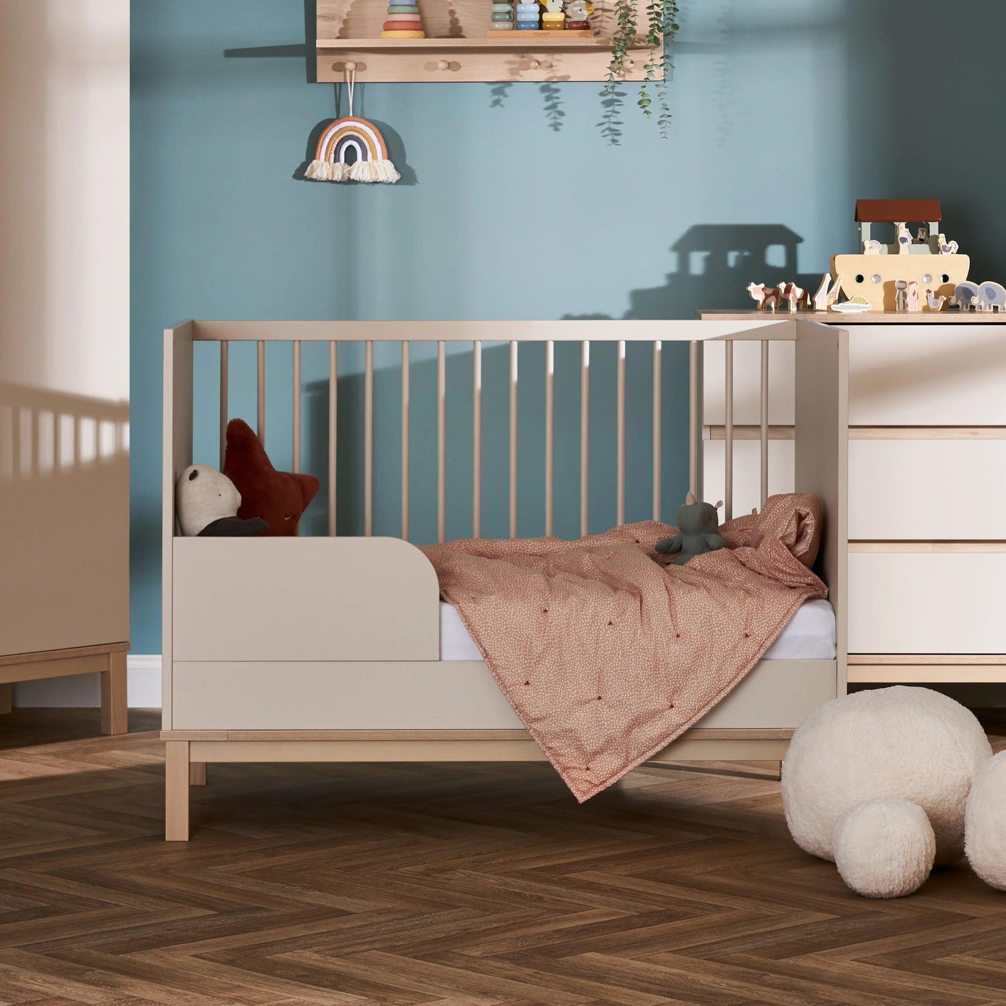 Obaby Astrid Mini Cot Bed - Satin-Dreamy Nursery