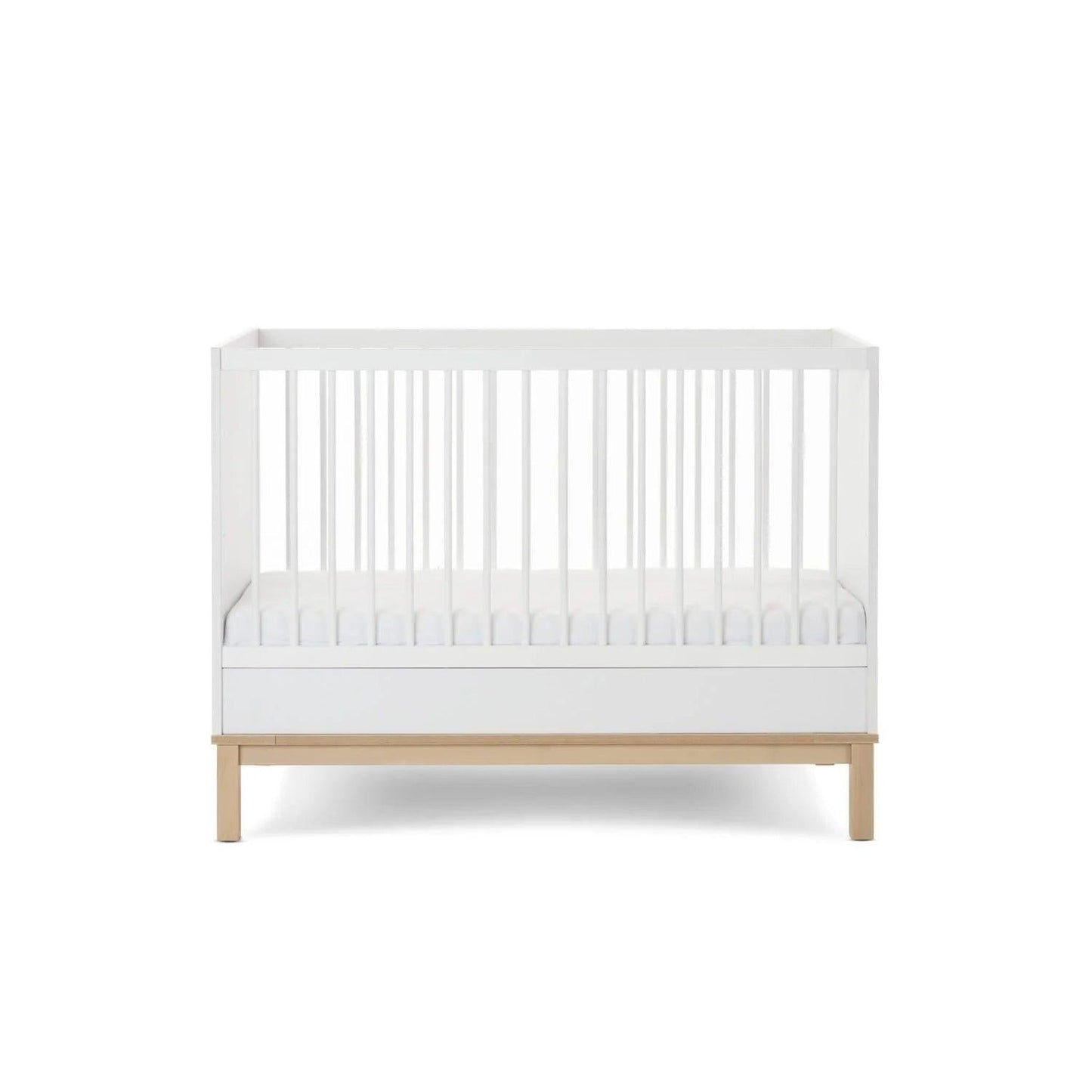 Obaby Astrid Mini Cot Bed - White-Dreamy Nursery