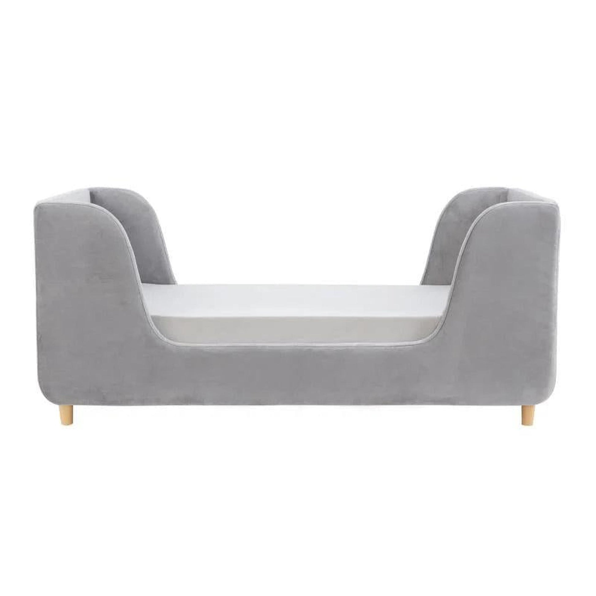 Obaby Lumi Toddler Bed - Velvet Grey-Dreamy Nursery