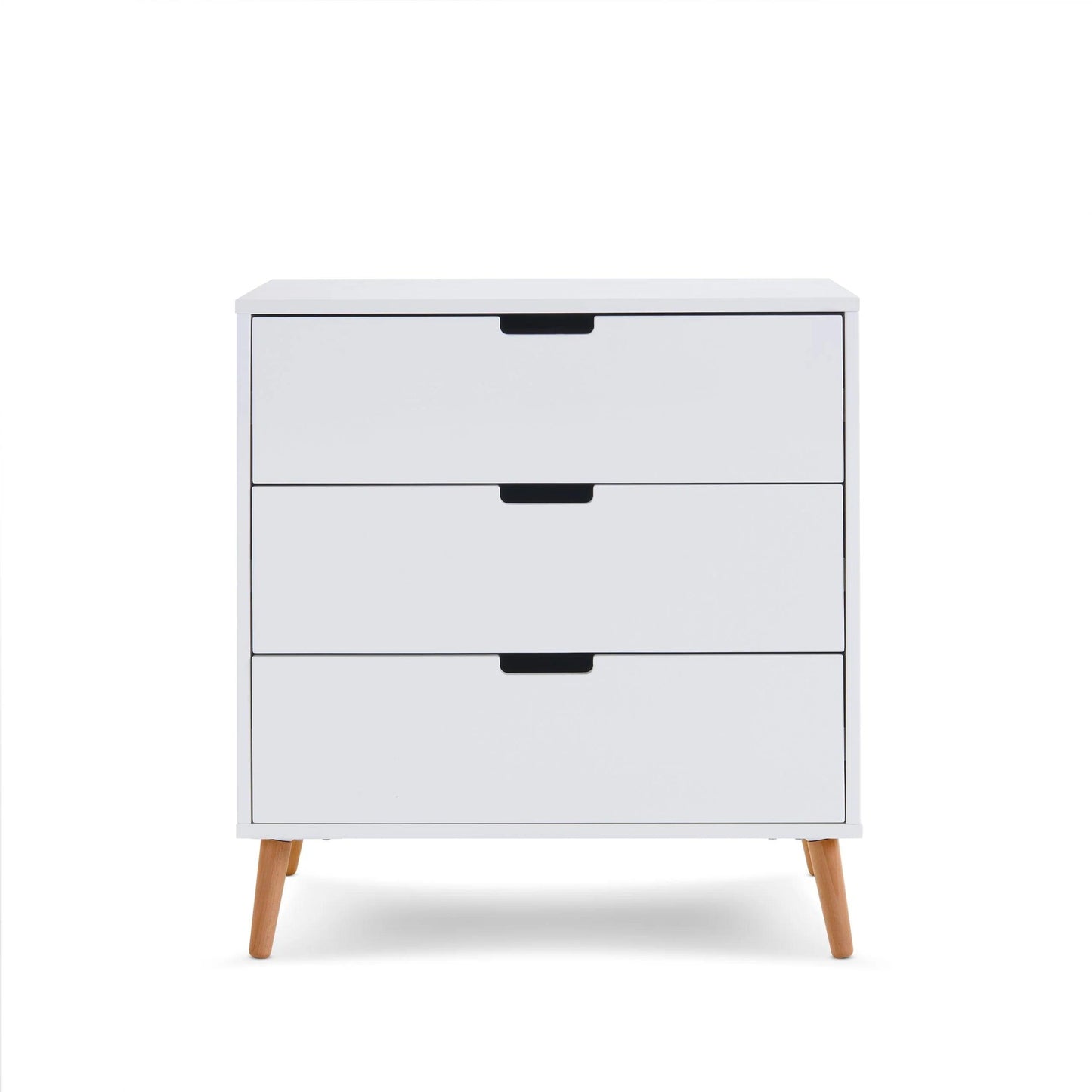 Obaby Maya 2 Piece Room Set - White with Natural-Dreamy Nursery