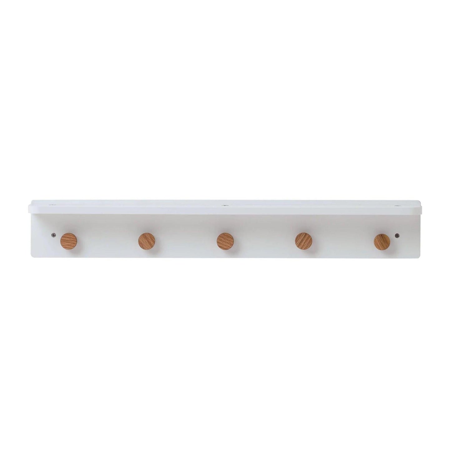 Obaby Orla Wall Shelf - White with Oak-Dreamy Nursery
