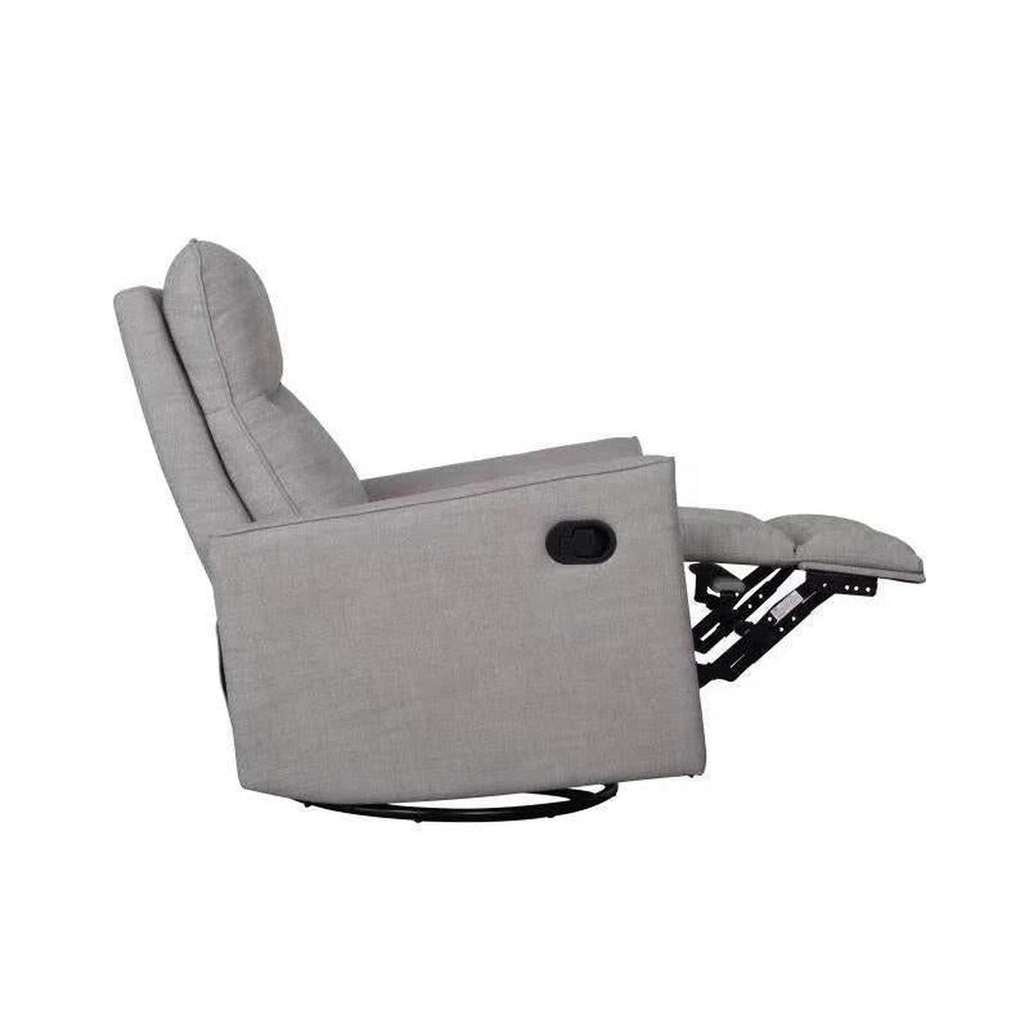 Obaby Savannah Swivel Glider Recliner Chair - Pebble-Dreamy Nursery