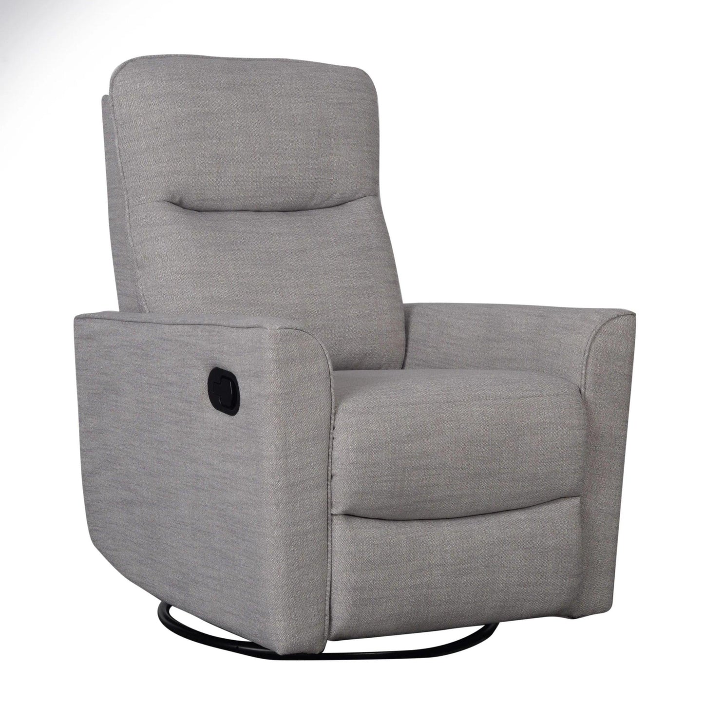 Obaby Savannah Swivel Glider Recliner Chair - Pebble-Dreamy Nursery