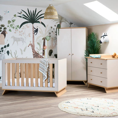 Obaby Thea 3 Piece Nursery Furniture Set - Latte