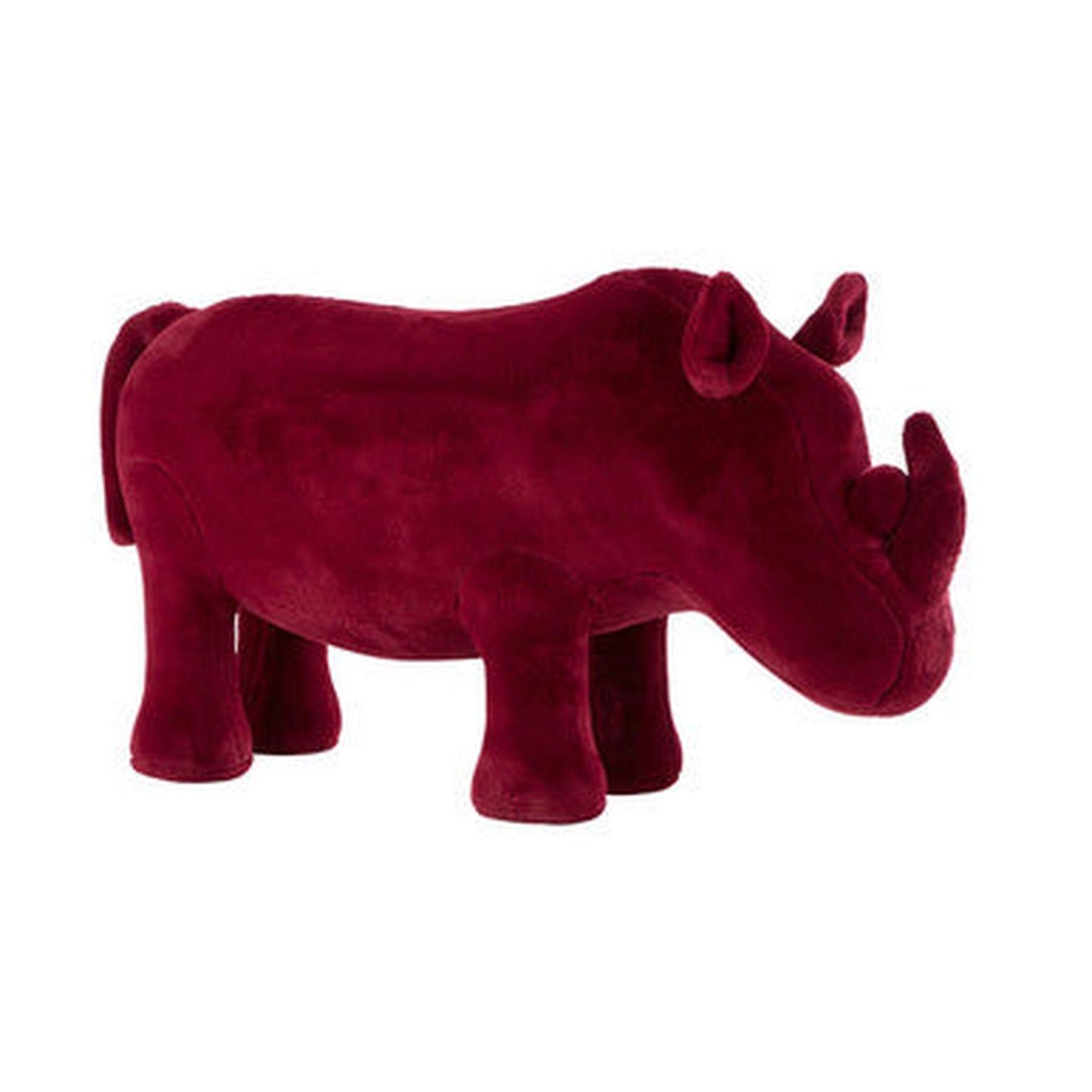 Orsina Rhino Animal Chair - Maroon