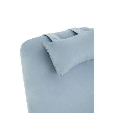 Orsina Stockholm Velvet Rocking Chair - Blue