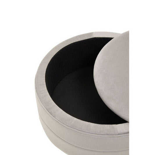 Orsina Ivy Velvet Stool - Mink