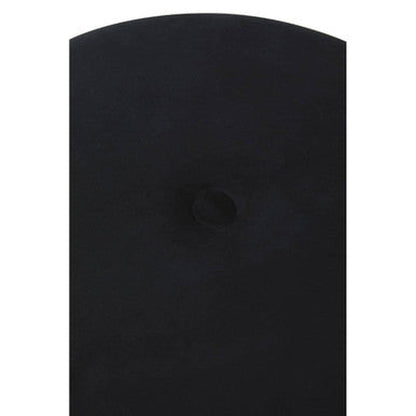 Orsina Ivy Velvet Stool -  Black