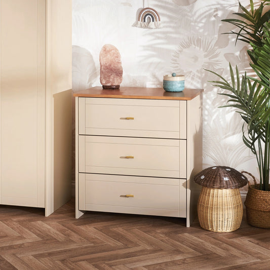 Obaby Evie Changing Unit - Cashmere - Dreamy Nursery