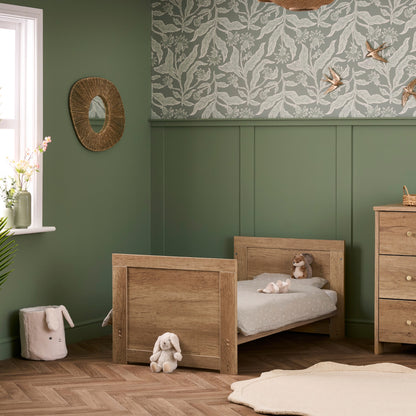 Obaby Nika Cot Bed - Oak