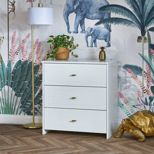 Obaby Evie Changing Unit - White - Dreamy Nursery