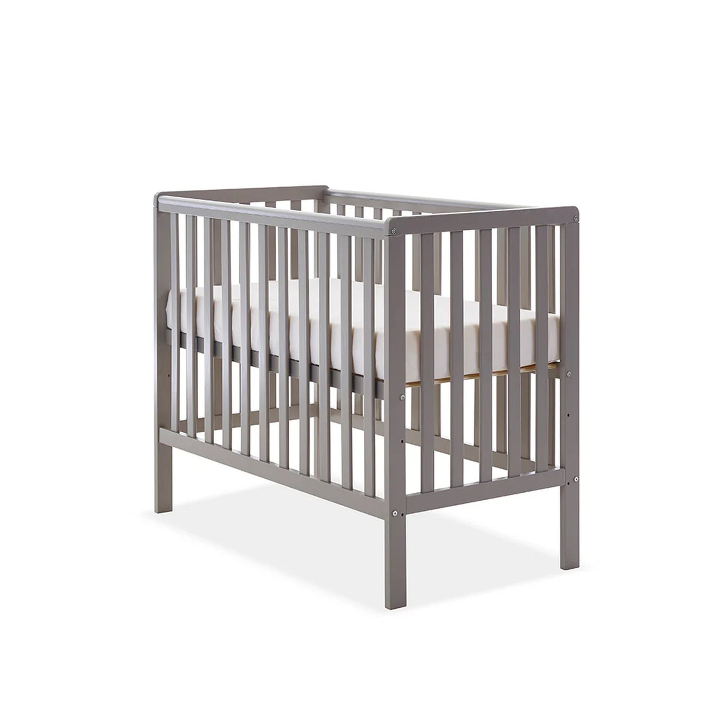 Obaby Bantam Space Saver Cot - Taupe Grey