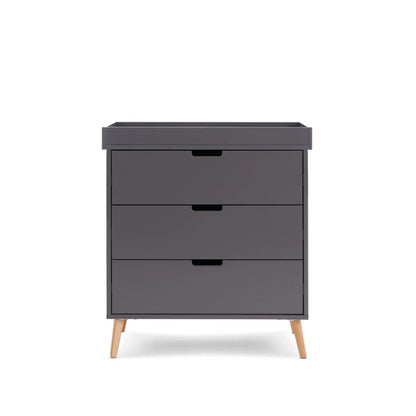 Obaby Maya Changing Unit - Slate with Natural