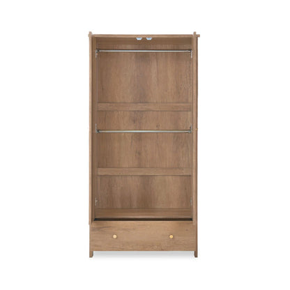 Obaby Nika Double Wardrobe - Oak