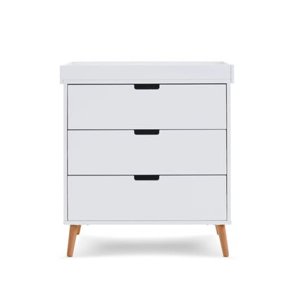 Obaby Maya Changing Unit - White with Natural