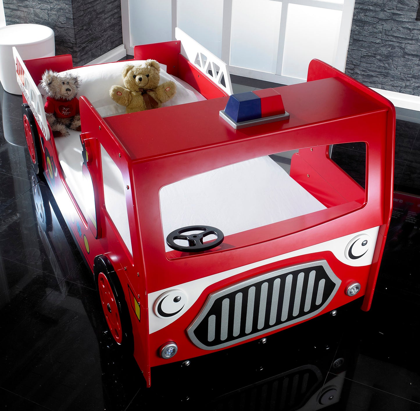 The Artisan Bed Company Fire Engine Bed - Red