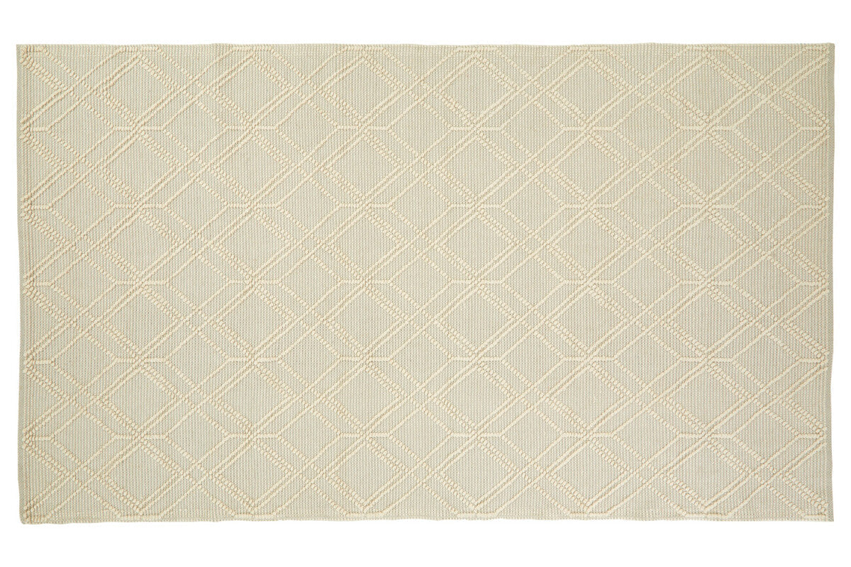 Orsina  Bosie Jango Geometric Large Rug (150 x 240 cm) - Ivory