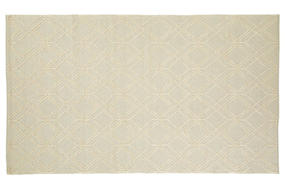 Orsina  Bosie Jango Geometric Large Rug (150 x 240 cm) - Ivory
