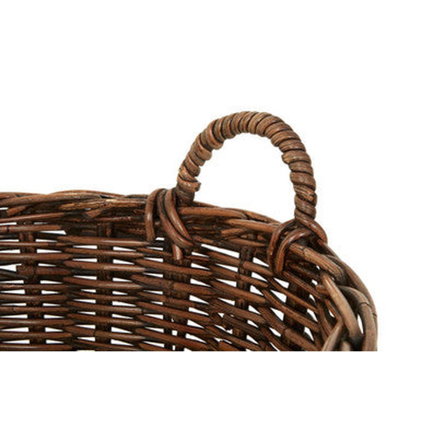 Orsina Argento Storage Baskets (Set of 3) - Brown Rattan