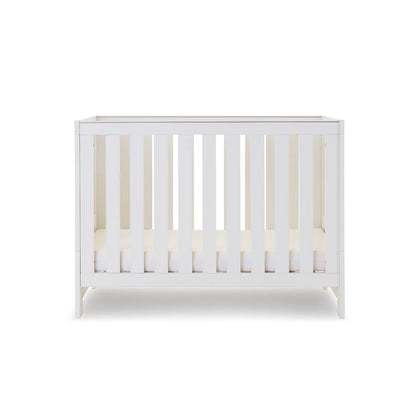 Obaby Nika Cot Bed - White Wash