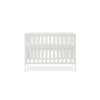 Obaby Evie Mini Cot Bed - White - Dreamy Nursery