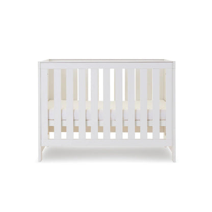 Obaby Nika Cot Bed - White Wash