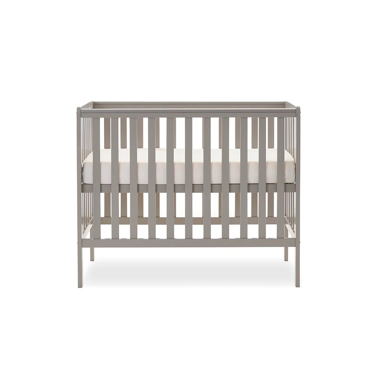 Obaby Bantam Space Saver Cot - Warm Grey