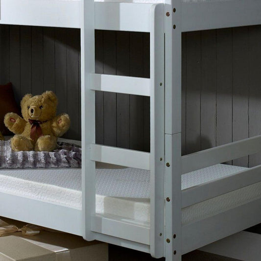 Amani Durham Bunk Bed - White-Dreamy Nursery