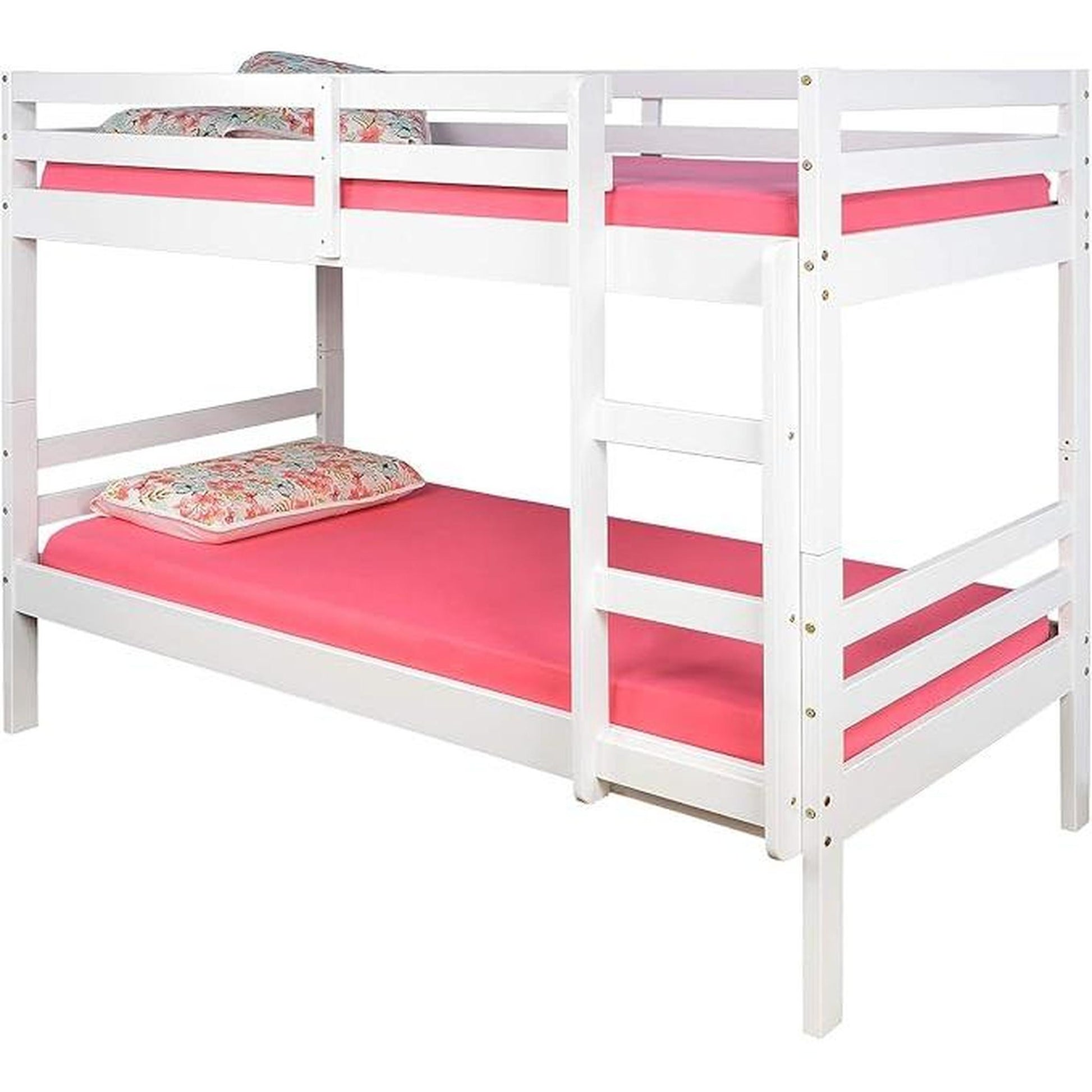 Amani Durham Bunk Bed - White-Dreamy Nursery
