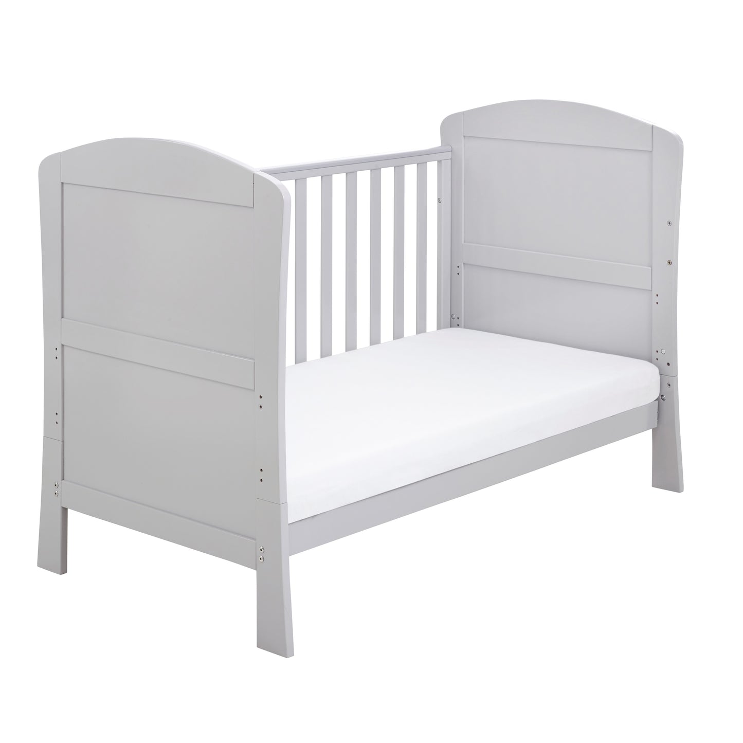 Aston Drop Side Cot Bed – Grey