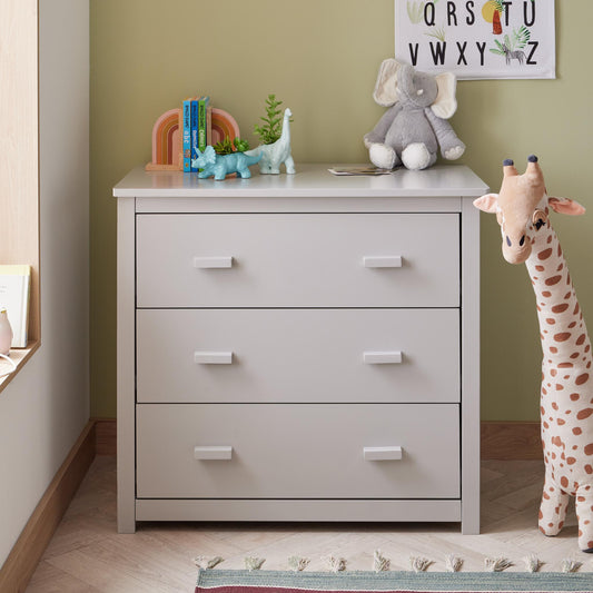 Babymore Eva Mini 3 Piece Nursery Room Set - Grey-Dreamy Nursery