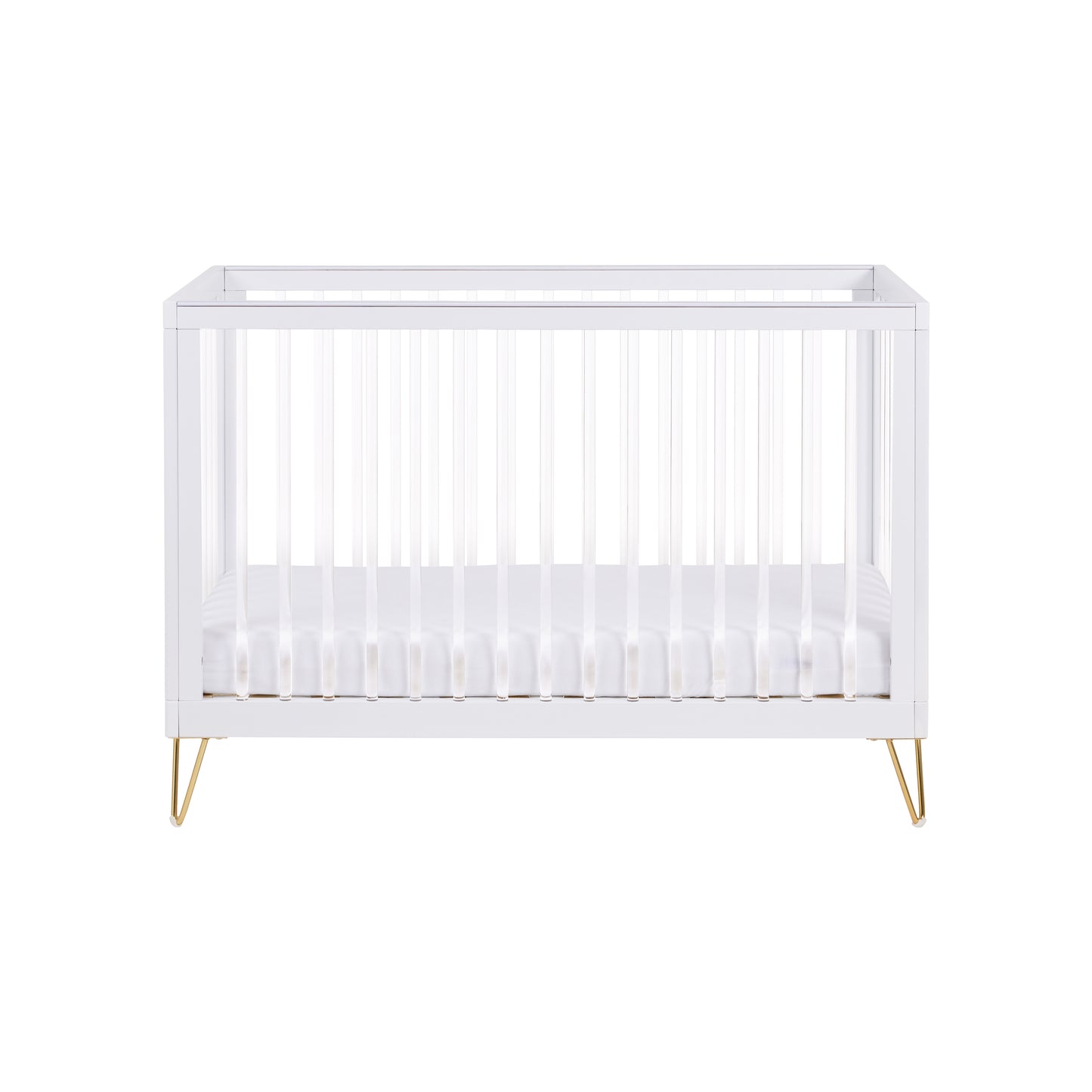 Babymore Kimi Mini Cot Bed - Acrylic