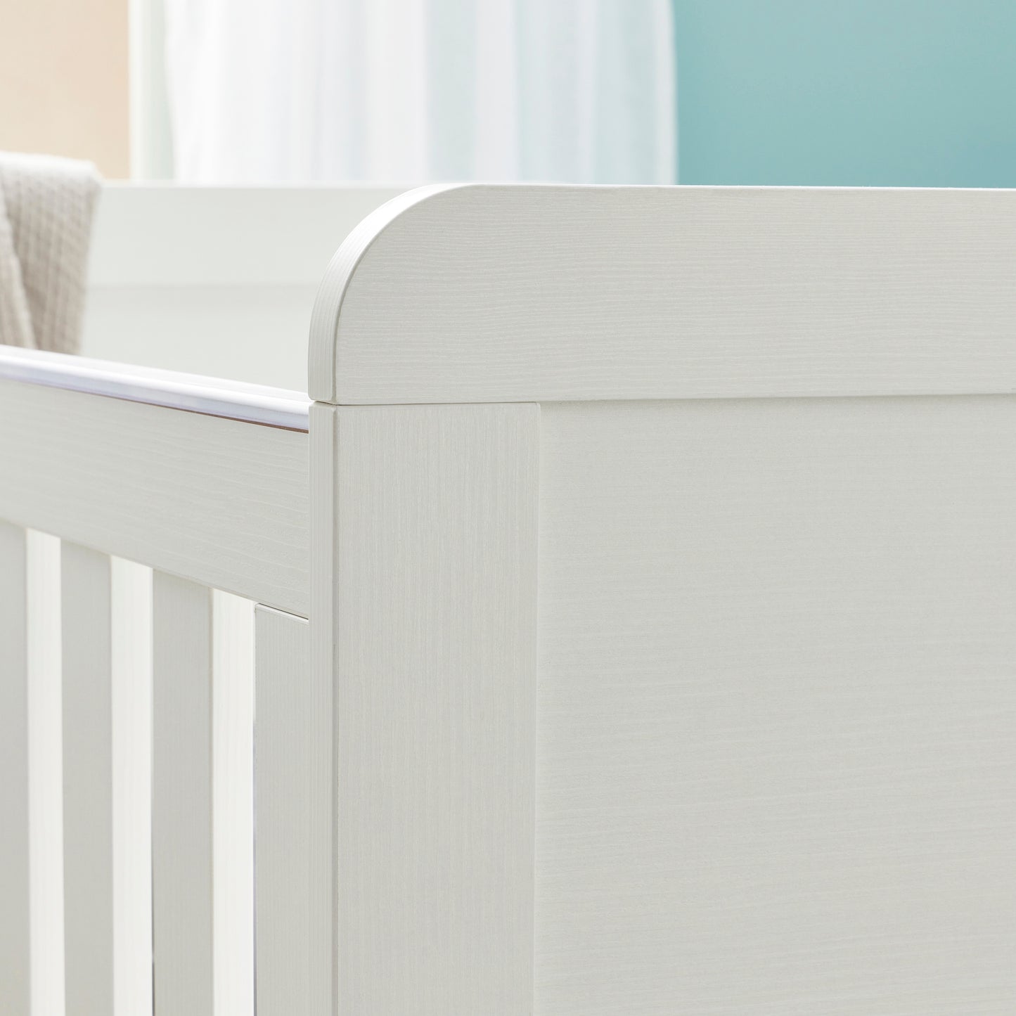 Caro Cot Bed – White Wash