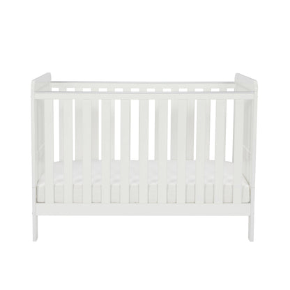 Babymore Caro Urban Mini Cot Bed - White