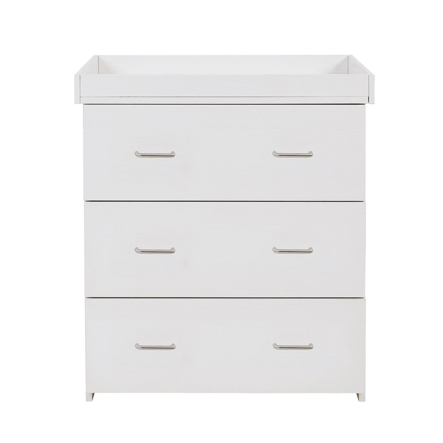 Babymore Caro Nursery Chest Changer - White Wash