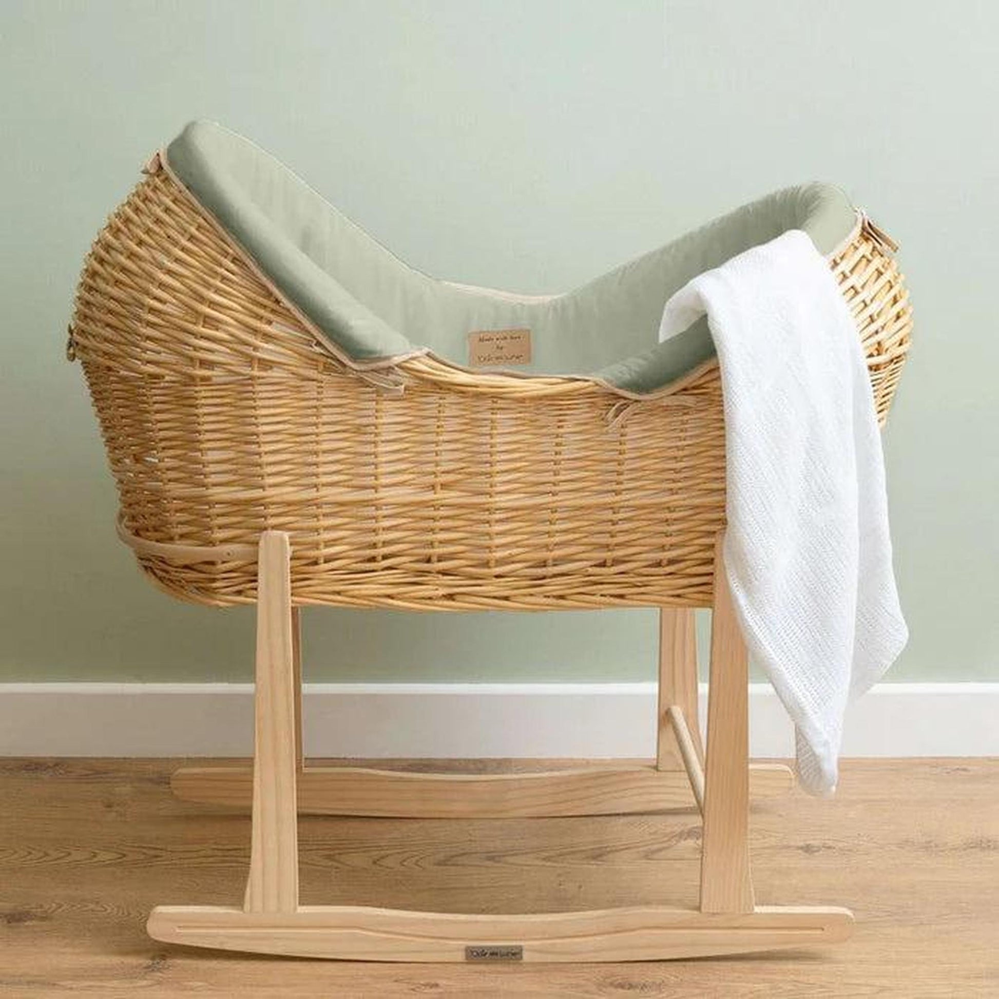Clair De Lune Noah Pod (w/Rocking Stand) - Sage Green