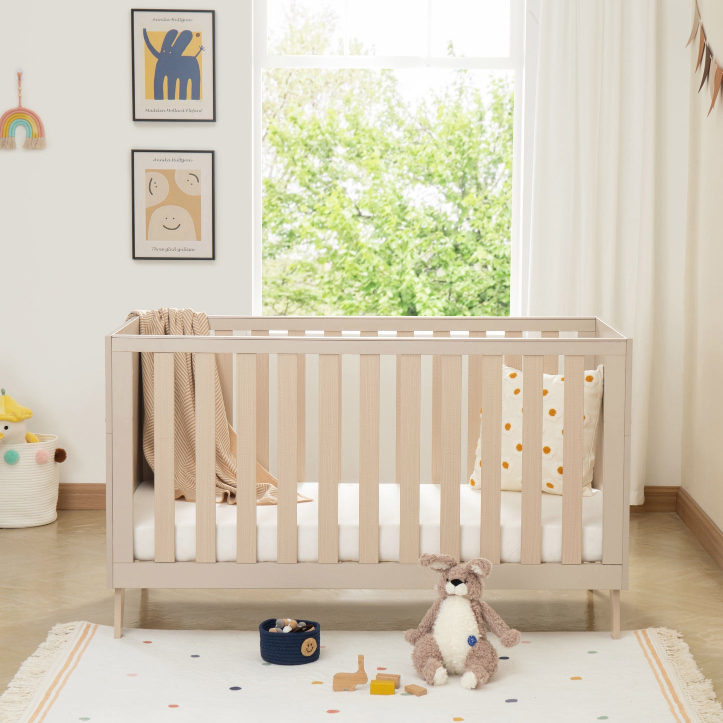 Dante Cot Bed – Cashmere