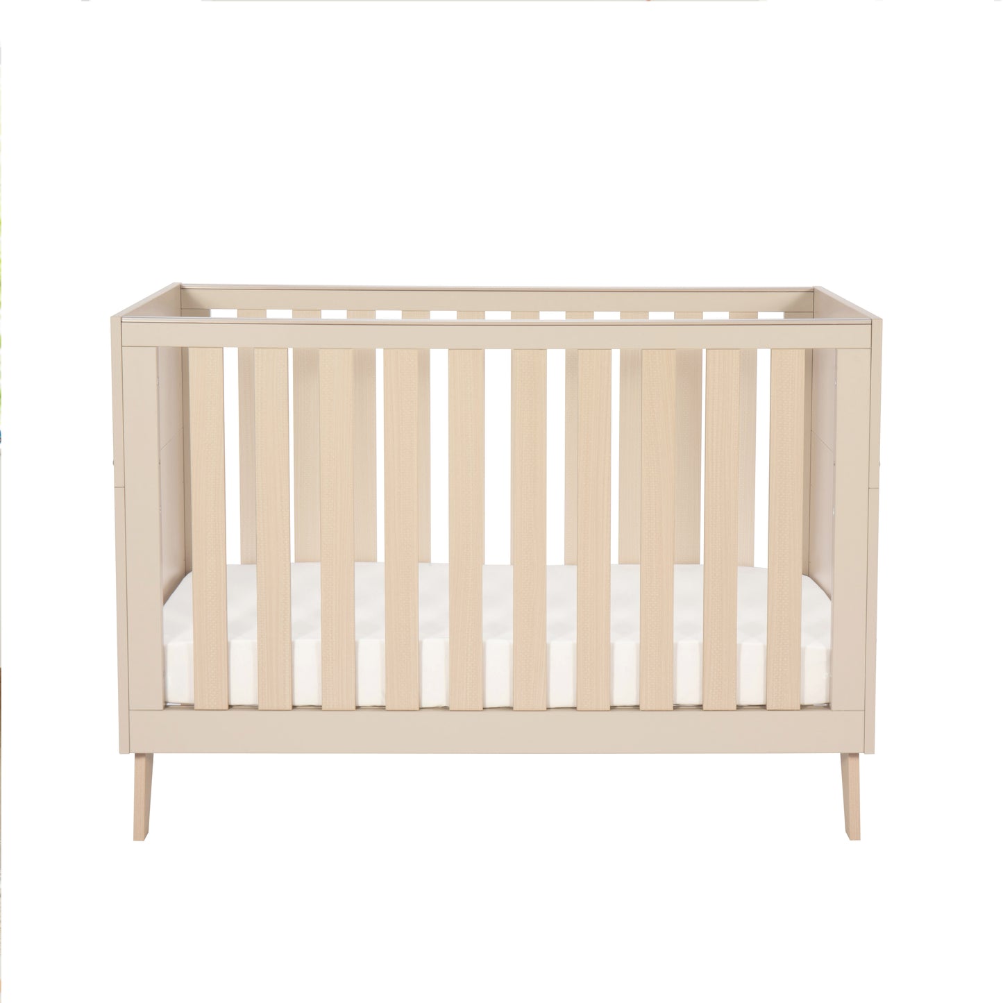 Babymore Dante Mini Cot Bed - Cashmere